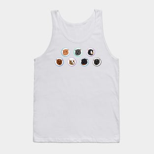 Animals - pink guinea pigs Tank Top